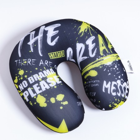 Children's pillow for travel anti -stress "Graffiti"-3