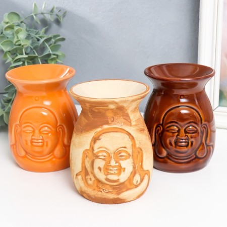 Aroma lamp ceramics "Satisfied Hothee" mix 9.5x9.5x12 cm