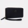 Women's wallet with lightning, black color