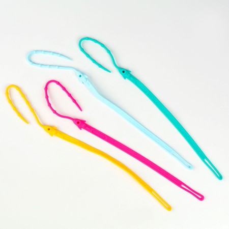 Silicone teether for teeth, color mix-4