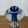Hookah "joshkuner", 50 cm, 2 tubes, 10 x 50 cm, blue