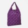 Permanent bag on the button, purple color