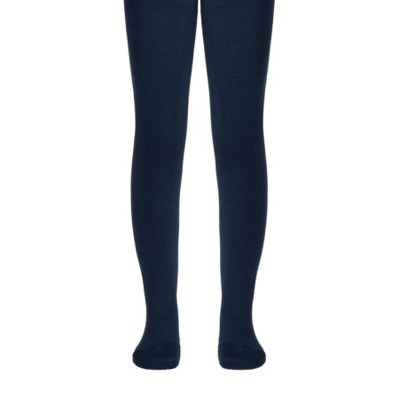 Pantyhose children's cotton CONTE KIDS TIP-Top, height 152-158 cm, dark blue color
