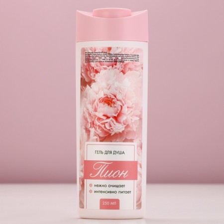 Gift set of cosmetics “Shine!”, Shower gel 250 ml and a body scrub 250 g, pure happiness-1