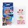 Children's false nails "You are wonderful", 12 pcs, a set with a bracelet and hairpins