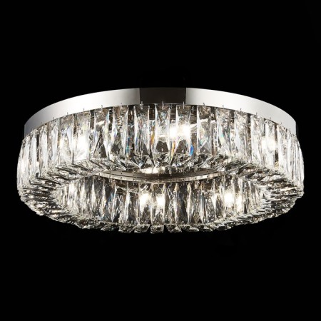 Ceiling Ceiling ST LUCE. SL1226.102.08. Rifrazio. 8x40 W, E14, 61.5x61.5x15 cm, Nickel color-12