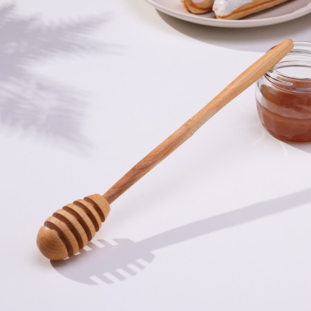 Spoon for honey, 27 cm, thuja