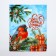 New Year. Snegier Package New Year, polyethylene with a cut pen, 38 x 47 cm
