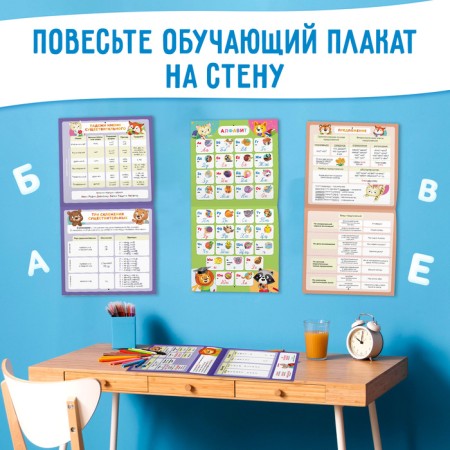 Training posters "Russian Language", 20 p.-4