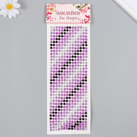 Sticker Plastic Ryza "Black-violet gradient" 30x10.5 cm