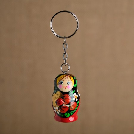Trick "Matryoshka", 4.5x2.5 cm, manual painting, mix-5