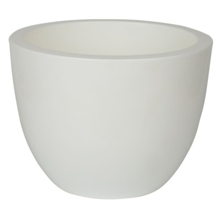 Plastic pot Live-In-Green with the Orion tab, d = 29 cm, 9 l, white color