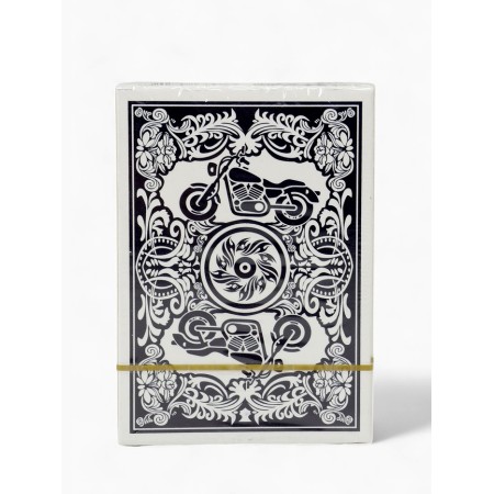 Playing cards 54 pcs "Motorcycle", for playing poker, map 6.3 x 8.7 cm, blue shirt, 290 g 10747-5
