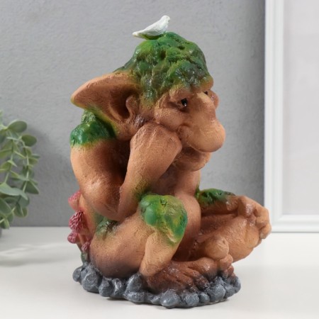 Figure "Stone troll Roden" 22.5 x 16 x 17 cm.-2