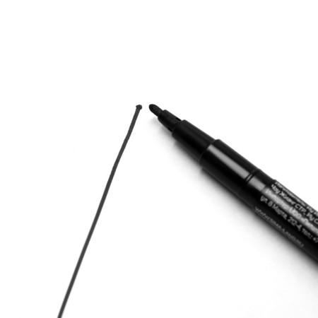 Building tundra marker, permanent, bilateral, black, 1-1.5 mm-6