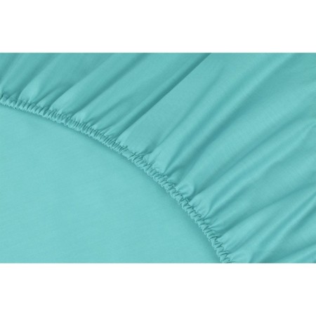 Glass sheet "Monopasse", size 200x200x23 cm, turquoise color-1