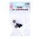 Screw span with a plug, set 2 pcs, size 1 pc: 1.2 × 1 cm