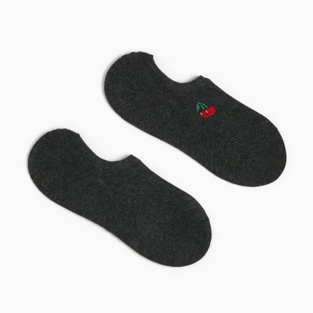 Women's socks shortened minku "cherry" color gray, river 36-39 (23-25 ​​cm) 7488411