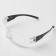 Glasses protective "source" open type classic (transparent) with a black hand