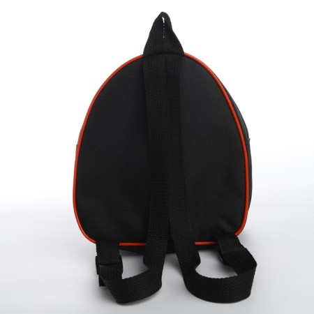 Baby backpack for the boy "Basketball", 23x20.5 cm, lightning department, black color-3