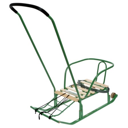 Sled "Timka 5 comfort", olive color-7