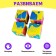 Soft cubes "Collect the picture", 4 pcs, 8 x 8 cm, according to the Montessori method