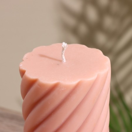Candle "Pillar" 7.5x7.5x15 cm, soy wax, mix-2