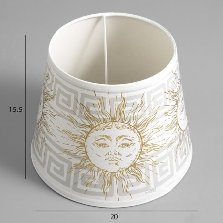 Obachr "Sun" E27 White 20x20x15 cm-4