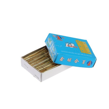 Card loop, 50x30, brass color-2