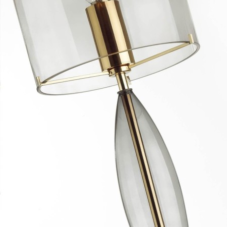 Tower table lamp, 1x60W E27, color gold, IP20-2