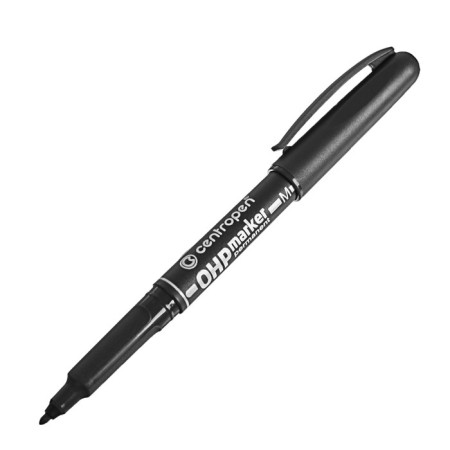 Marker for OHP permanent 2.5 mm, line 1.0 mm, centropen 2637m, black color-1