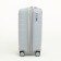Small suitcase 20 "On a zipper, code lock, 4 wheels, color gray color