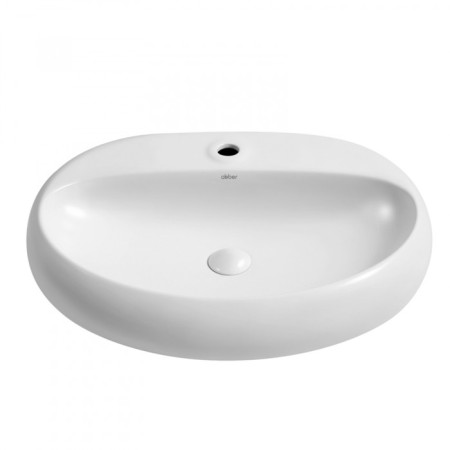 ABBER Bequem AC2112 sink, invoice, 640x440x150 mm, white-1
