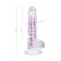 Flexible phallimitator A-Toys Paret, TPE, transparent, 18 cm