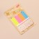 Candles for the cake "Neon", 10 cm, high, 36 pcs, multi -colored