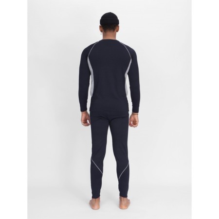 Male thermal underwear, size 46-48, dark blue color-10