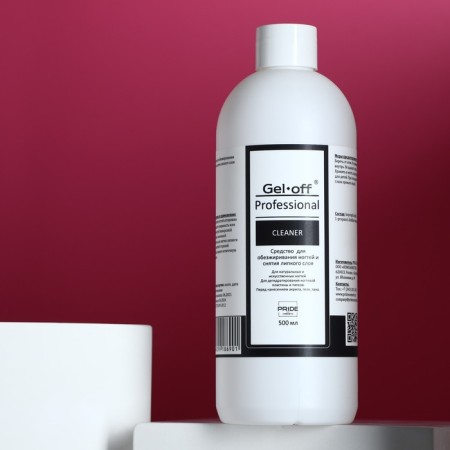 A tool for degreasing nails and removing the adhesive layer Gel -off Cleaner Professional, 500 ml-2