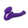 Strapon Strap-on-Me Semi-Raalistic Undes, purple m, 18 cm
