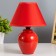 Table lamp "Azalia", 220V, red Risalux