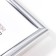 Photo frame Plastic "Rainbow" 21x30 cm, silver
