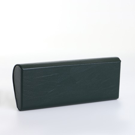Magnet glass case, length 16 cm, dark green color-1