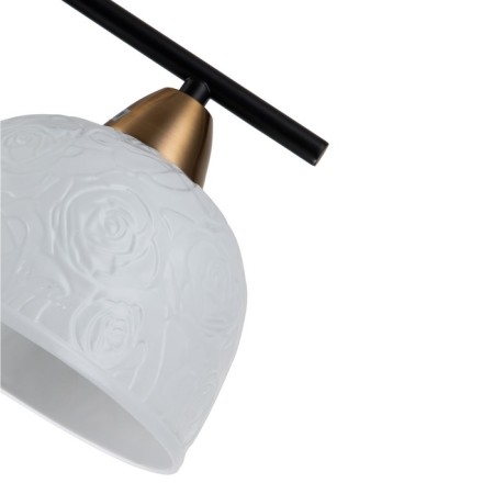 Suspended indigo lamp, 10005/1p Black. 1x40W, e27, 200x150x655/2190 mm, white color-2