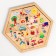 Puzzle wooden "World around. Entertaining triangles "