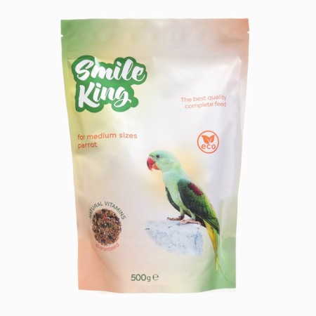 Smile King food for the average parrot, 500 g