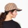 Baseball cap, milk/brown color, size 56-58