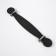 Handle for a bag, 2 fasteners for a puncture, 22 × 3 × 0.4 cm, black/silver color