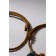 Bracelets "Demetrons" Avocado with a heart, brown color, 7 cm