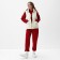 Women's costume (sweatshirt and trousers) Mist, p. 44-46, burgundy