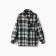 A shirt for a boy in a cage KAFTAN, p. 36 (134-140 cm), blue