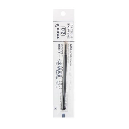 Gel rod 0.5 mm, Pilot Frixion, for BL-FRP5 handles, washed, black ink black
